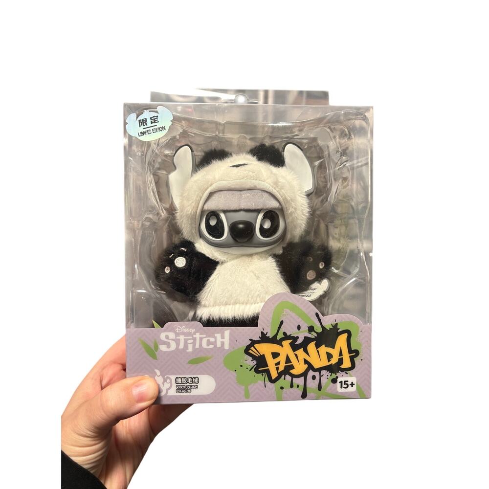 Authentic‎ Miniso Disney Stitch GenZ Street Panda Vinyl Plush Toy Genuine